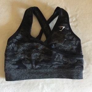 Gymshark Camo Seamless Bra